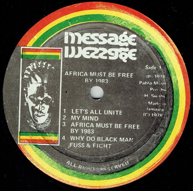 AFRICA MUST BE FREE BY 1983.-3