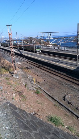 根府川駅 東海道線下り