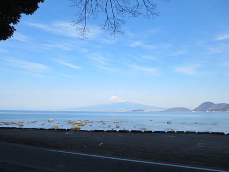 富士を望む