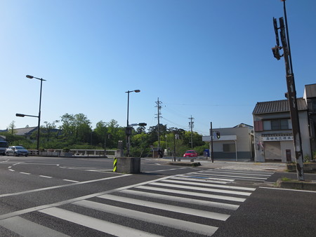 途中、岡崎城前をとおる