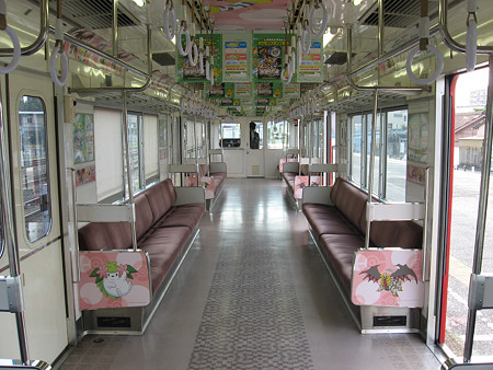 3801車内