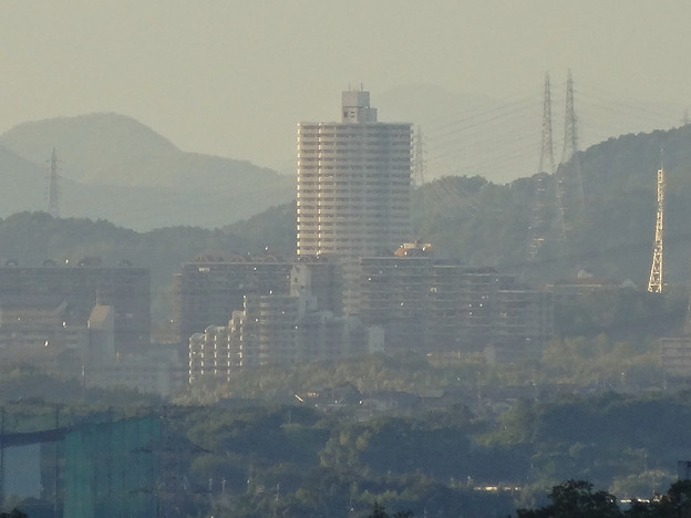 スカイワードあさひ No - 073:天体観測室横からの眺め(桃花台ニュータウンのスカイステージ33)