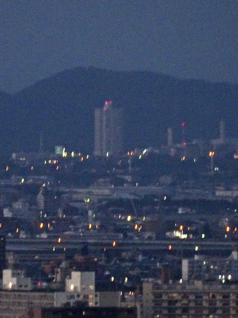 名古屋テレビ塔からの夜景 No - 13:桃花台ニュータウン・スカイステージ33