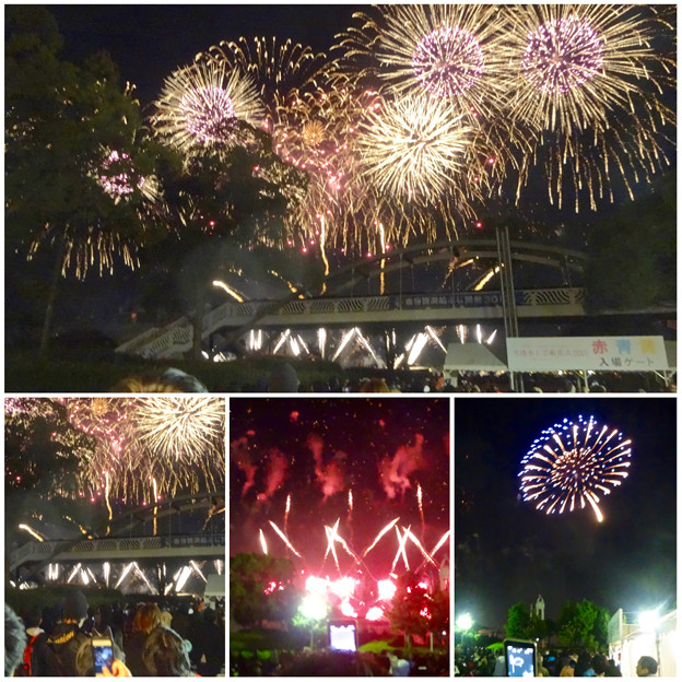 名港水上芸術花火 2015 No - 73