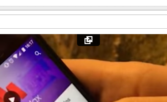 Opera 37:動画のポップアップ表示機能を搭載 - 2(動画最上部にポップアップボタン、YouTube)