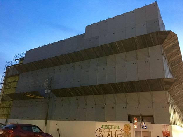 ヤマダ電機テックランド春日井店:建物の建て替え工事が進行中 - 4