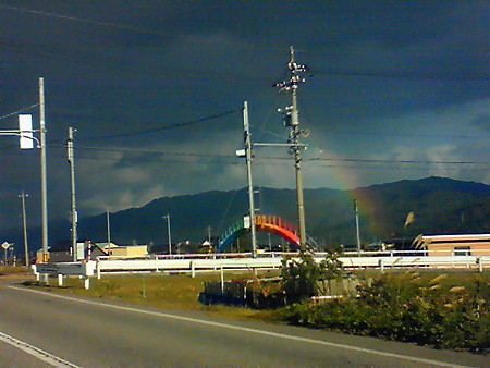 虹とレインボーブリッジ０１