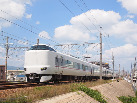 287系回送 東海道本線摂津富田~茨木02