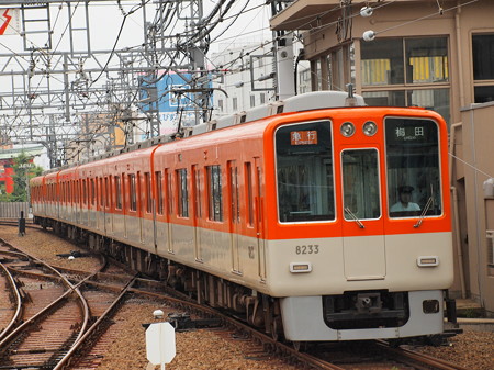 阪神8000系急行 阪神本線尼崎駅