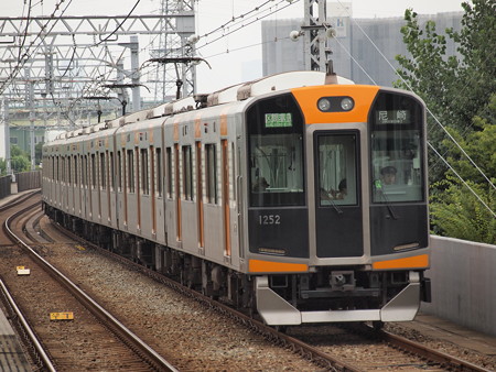 阪神1000系区間準急 阪神なんば線大物駅