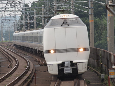 683系 特急サンダーバード 湖西線志賀駅01
