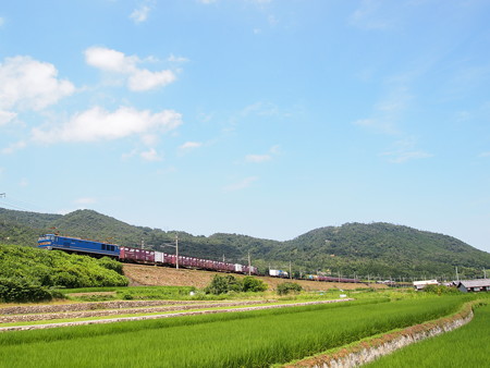 EF510青釜 湖西線北小松~近江高島