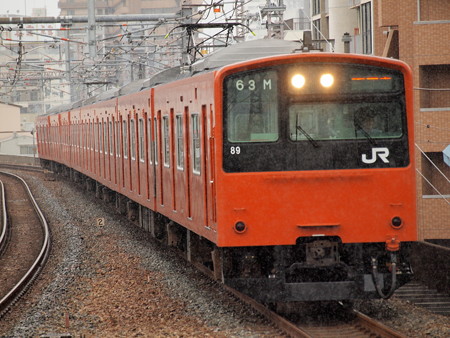 201系普通 大阪環状線福島駅01
