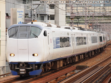 281系特急はるか 大阪環状線野田駅01