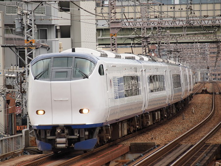 281系特急はるか 大阪環状線野田駅03