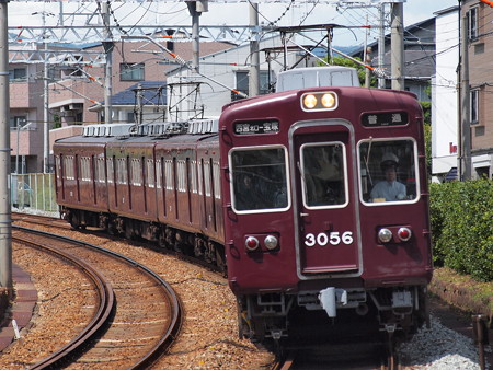 阪急3000系普通 阪急今津線仁川~甲東園02