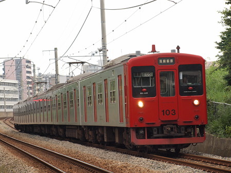 103系普通 筑肥線周船寺~九大学園都市02