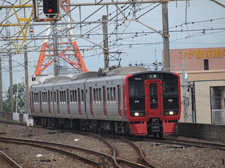 813系普通 長崎本線佐賀駅