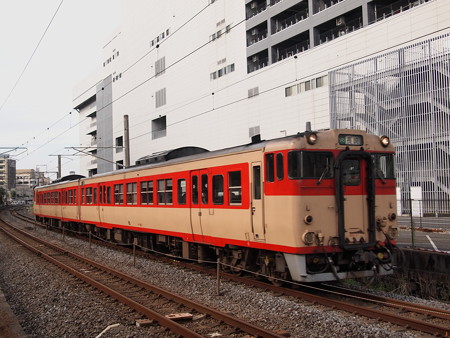 キハ66系国鉄色普通 長崎本線浦上~長崎
