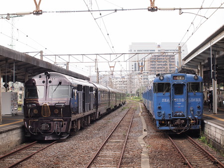 ななつ星 長崎本線長崎駅01