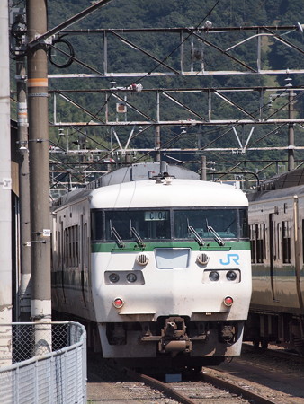 117系福知山色 山陽本線新山口駅01