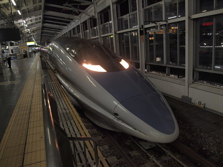 500系こだま 山陽新幹線岡山駅02