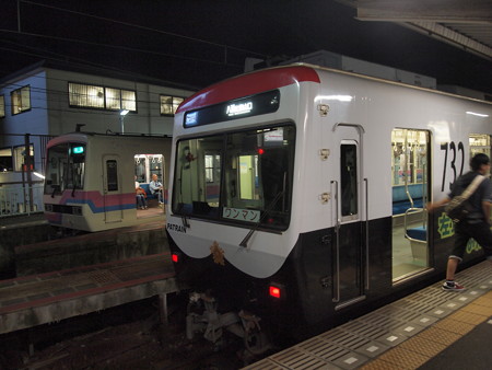 叡電700形パトカー 鞍馬線出町柳駅