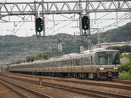 223系新快速 東海道本線島本~山崎05