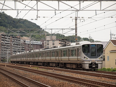 225系新快速 東海道本線島本~山崎01