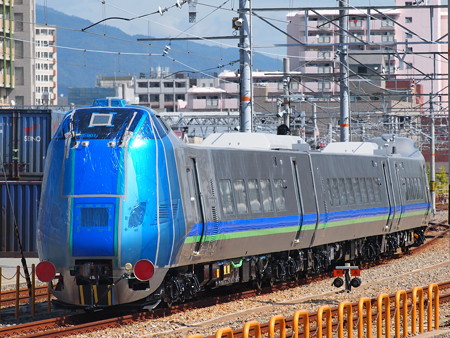 キハ285系甲種 山陽本線鷹取駅