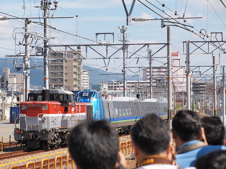 DE10 キハ285系甲種 山陽本線鷹取駅02