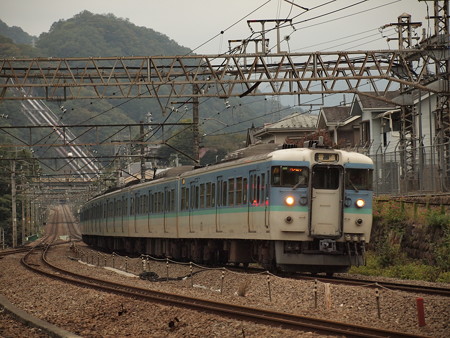 115系信州色普通 中央本線四方津~上野原01