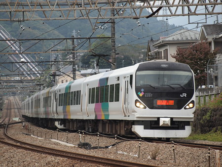 E257系特急あずさ中央本線四方津~上野原01