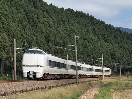 683系特急しらさぎ 北陸本線南条~湯尾01