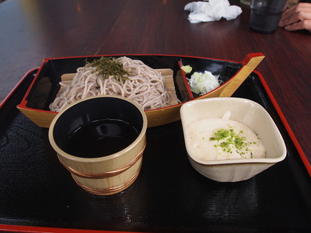 長瀞名物船ざるとろろそば