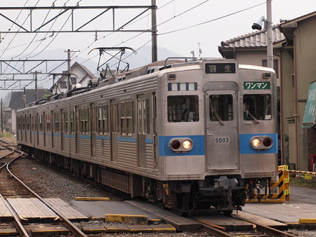 秩父鉄道5000系普通 秩父鉄道長瀞駅