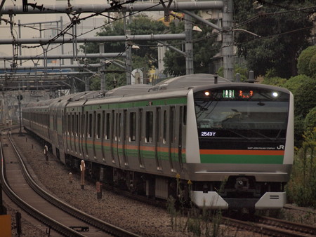 E233系普通 湘南新宿ライン池袋~新宿