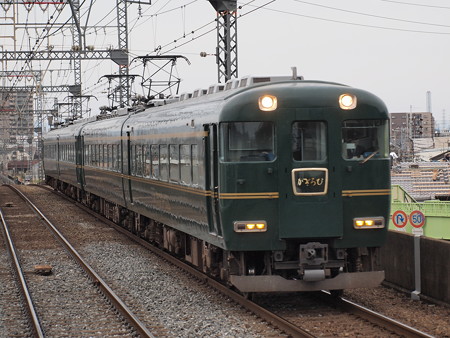 近鉄15400系かぎろひ 近鉄大阪線恩地駅