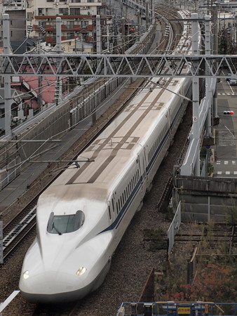 N700系ひかり 山陽新幹線新大阪~新神戸