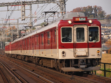 近鉄2600系急行 近鉄大阪線安堂~国分01