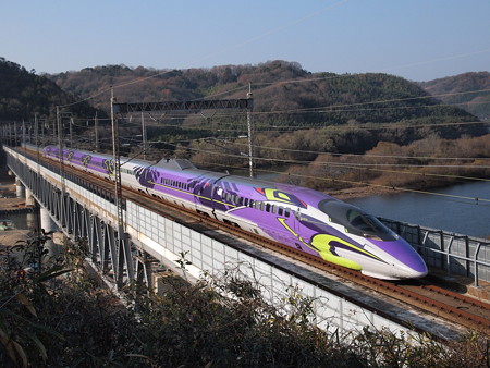 500系TYPE EVA こだま 山陽新幹線新倉敷~岡山