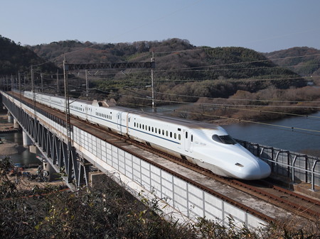 N700系みずほ 山陽新幹線新倉敷~岡山