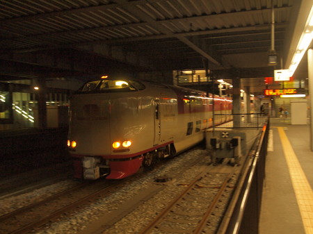 285系サンライズ瀬戸 山陽本線岡山駅02