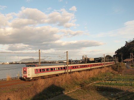 381系特急やくも 山陰本線玉造温泉~来待05