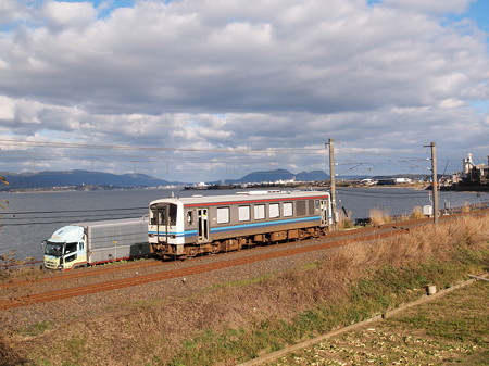 キハ120形普通 山陰本線玉造温泉~来待