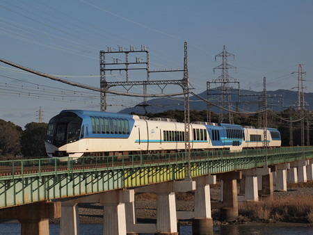 近鉄50000系しまかぜ 近鉄山田線宮町~小俣01