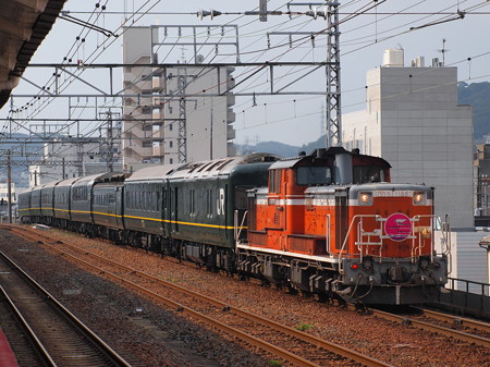 DD51 トワイライトエクスプレス 山陽本線下関駅05