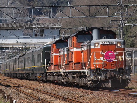 DD51 トワイライトエクスプレス 伯備線美袋~日羽03