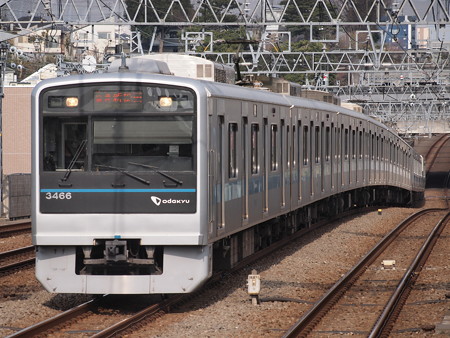 小田急3000形快速急行 小田急小田原線喜多見駅