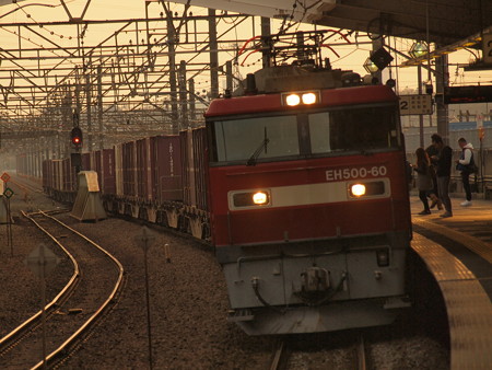 EH500貨物 武蔵野線新座駅